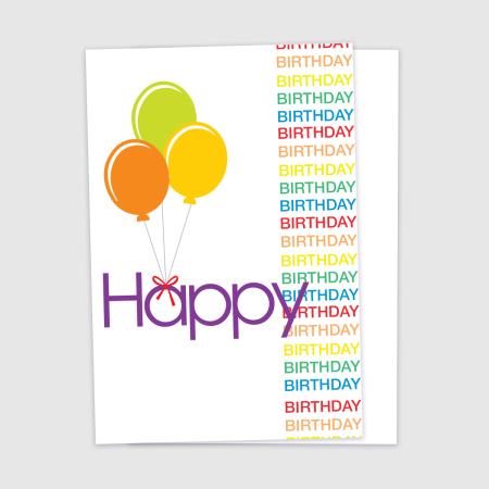 Happy Birthday Balloons